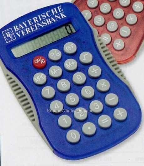 Sport-grip Calculator 3" X 4 1/2" (Overseas 8-10 Weeks)