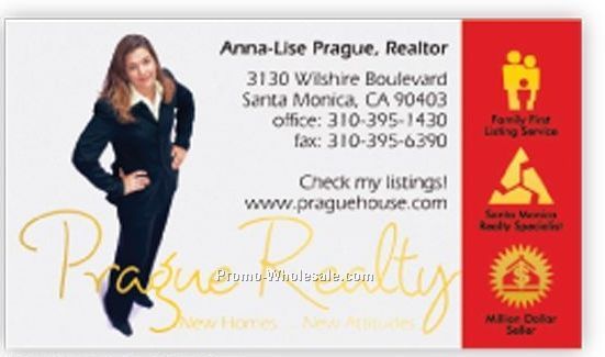 Standard Full Color Business Cards (Full Color Both Sides)