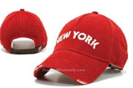 Stock New York Cap With Buckle Closure