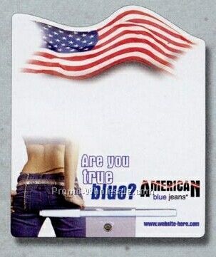 Stock Shaped Memo Boards (Us Flag)