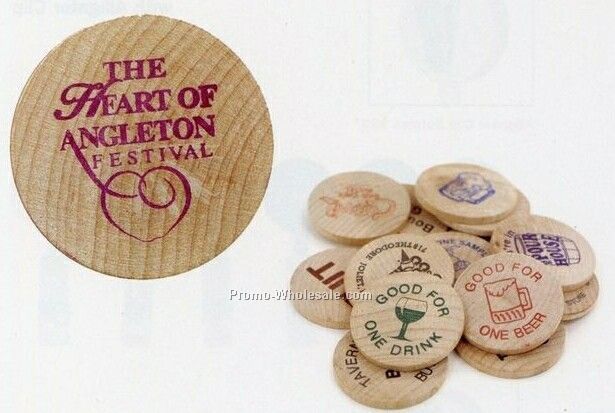 Stock Wooden Nickel - For Real Money Turn Over