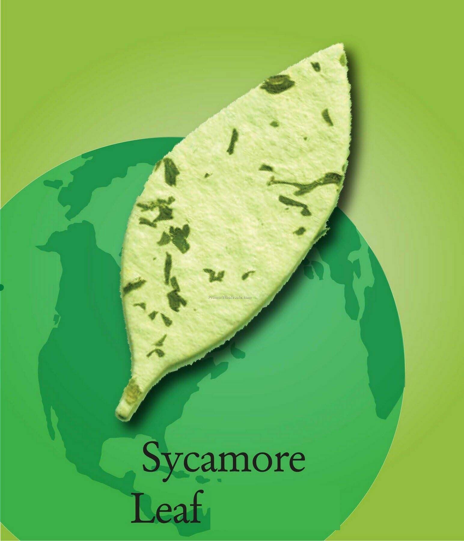 Sycamore Leaf Handmade Seed Plantable Mini