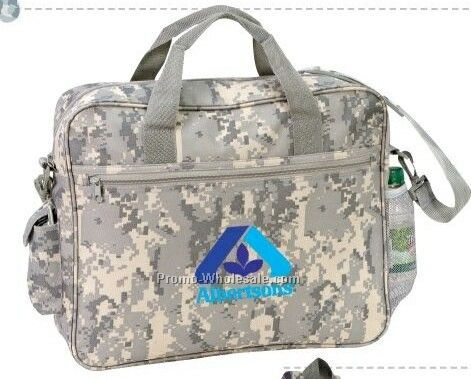 Tactical Briefcase W/Cell Phone Pocket & Bottle Holder