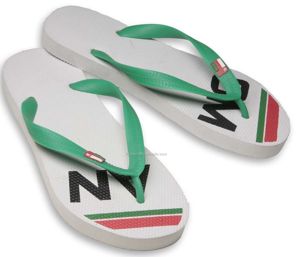 The Brasilia Sandals - 100% Rubber Sole & Straps (Import)