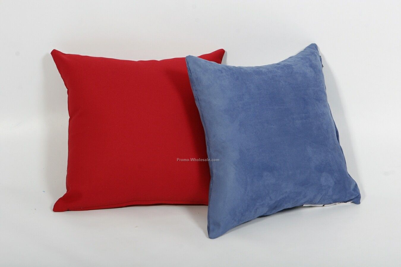 Twill Throw Fiber Filled Pillow (Embroidered)