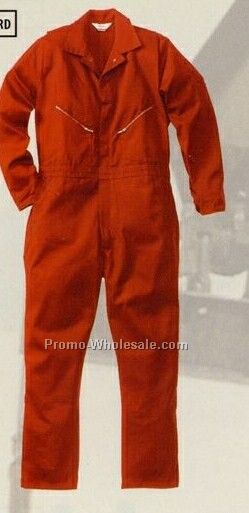 Walls 100% Cotton Coveralls (34-66) - Red