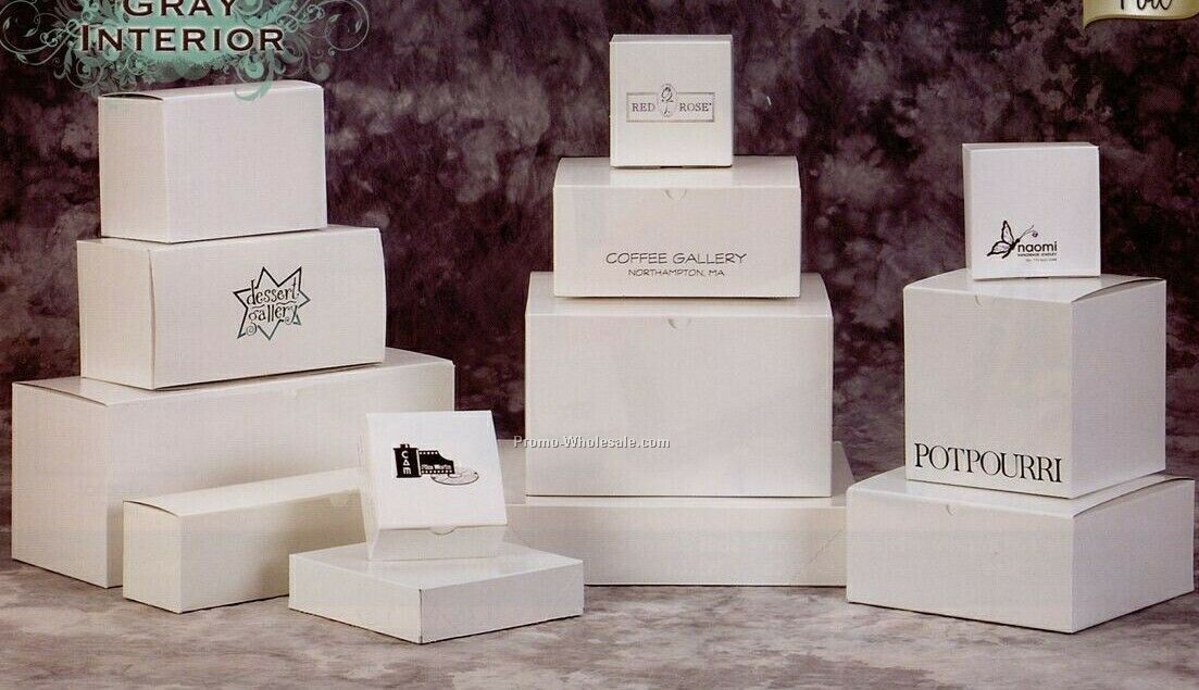 White Gloss Gift Boxes