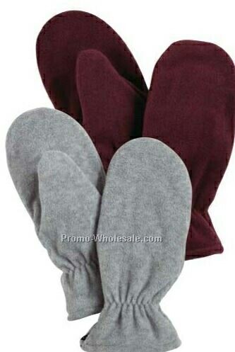 Wolfmark Royal Fleece Zip Mitten