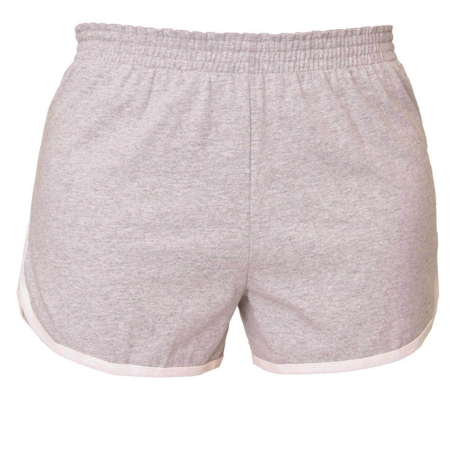 Youths' Heather Grey Retro Shorts (Ys-yl)