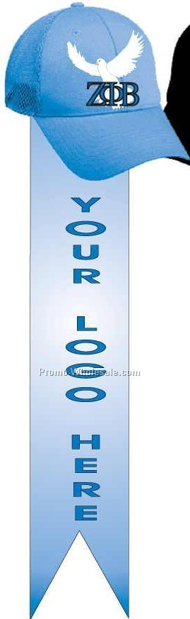 Zeta Phi Beta Sorority Hat Bookmark W/ Black Back