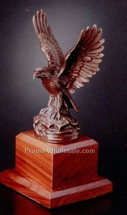 10-1/4"x5-1/4" American Eagle Sculpture