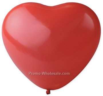 11" Latex Crystal Heart Shape Balloon (Blank)