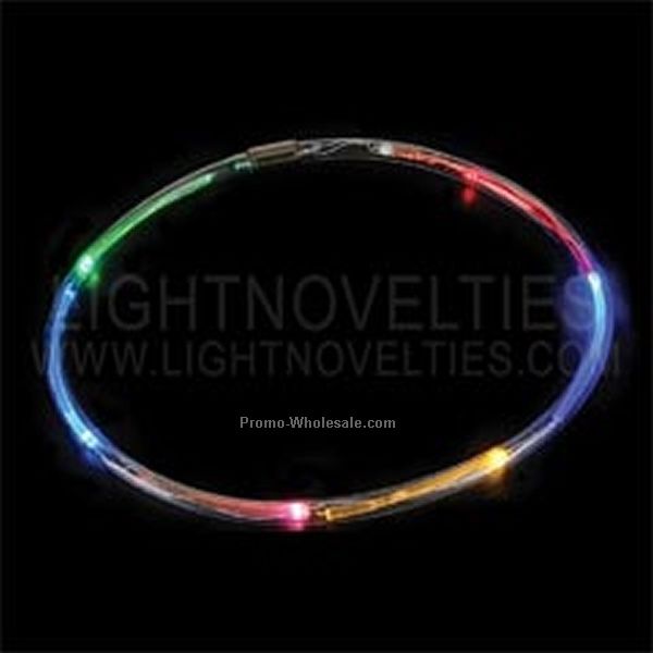 12" LED Light Necklace - Rainbow