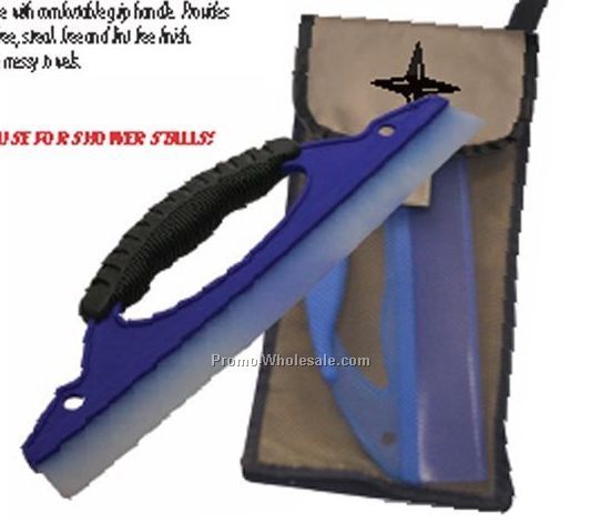 12" Silicone Squeegee W/ Mesh Bag