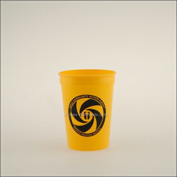 12 Oz. Yellow Stadium Cup