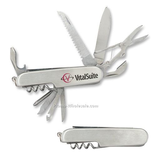 12-function Stainless Steel Knife