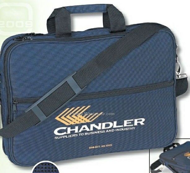 1200d Polyester Two Tone Expandable Business Bag