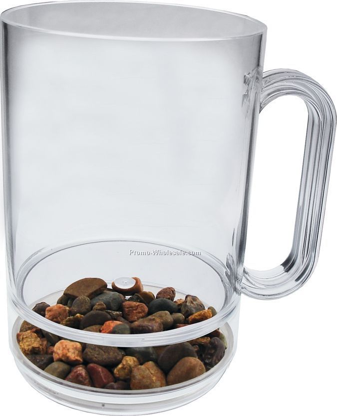 16 Oz. On The Rocks Compartment Mug