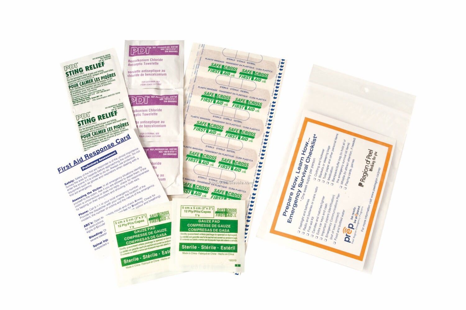 19-piece First Aid Kit (Imprinted)