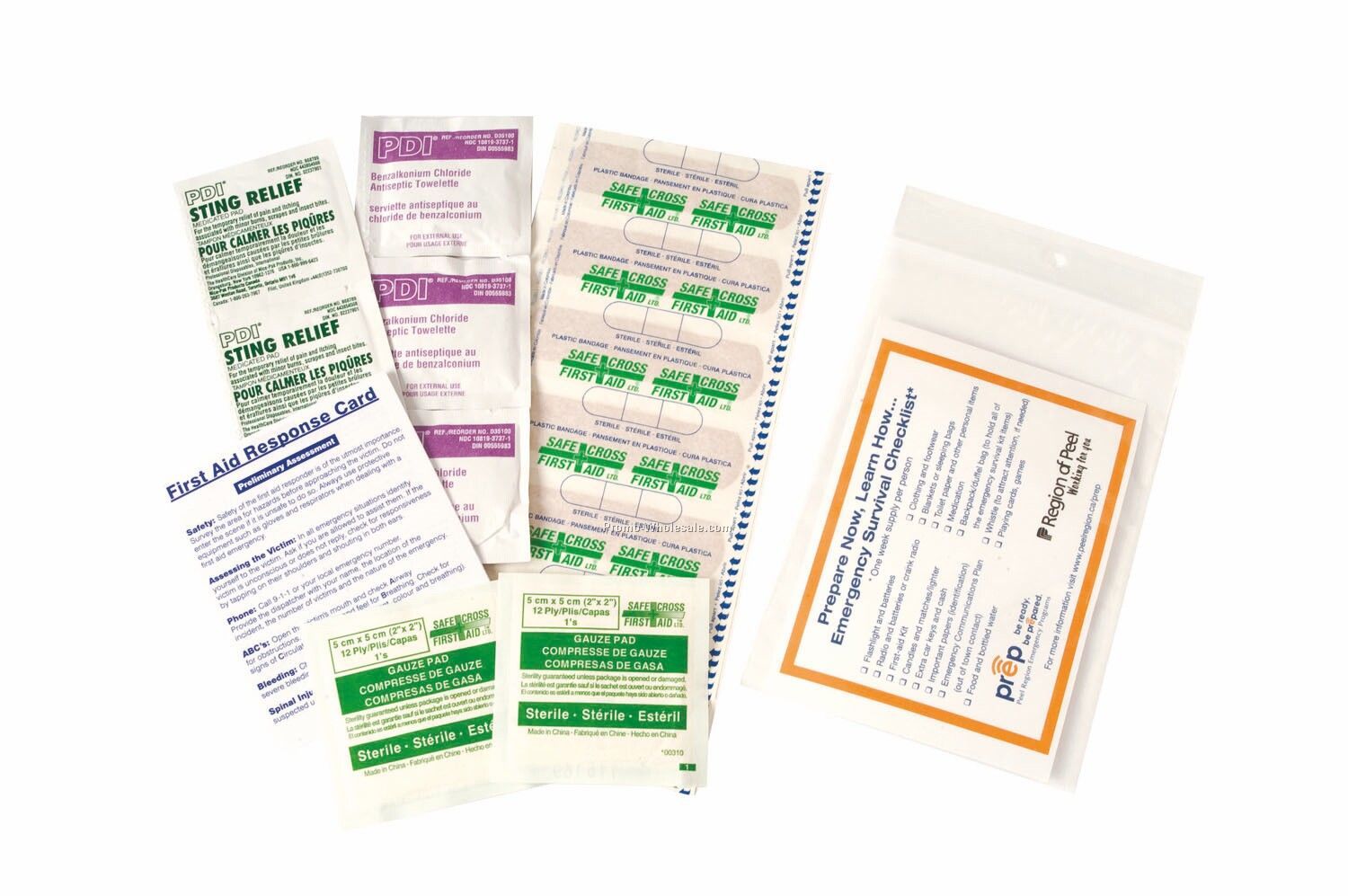 19-piece First Aid Kit (Imprinted)