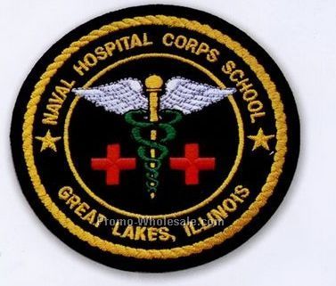 2" Custom Embroidered Patch With 100% Coverage