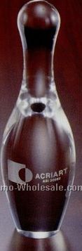 2-1/2"x8" 3-d Bowling Pin Embedment