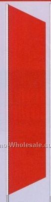 2-1/2'x8' Stock Zephyr Banner Drapes - Red