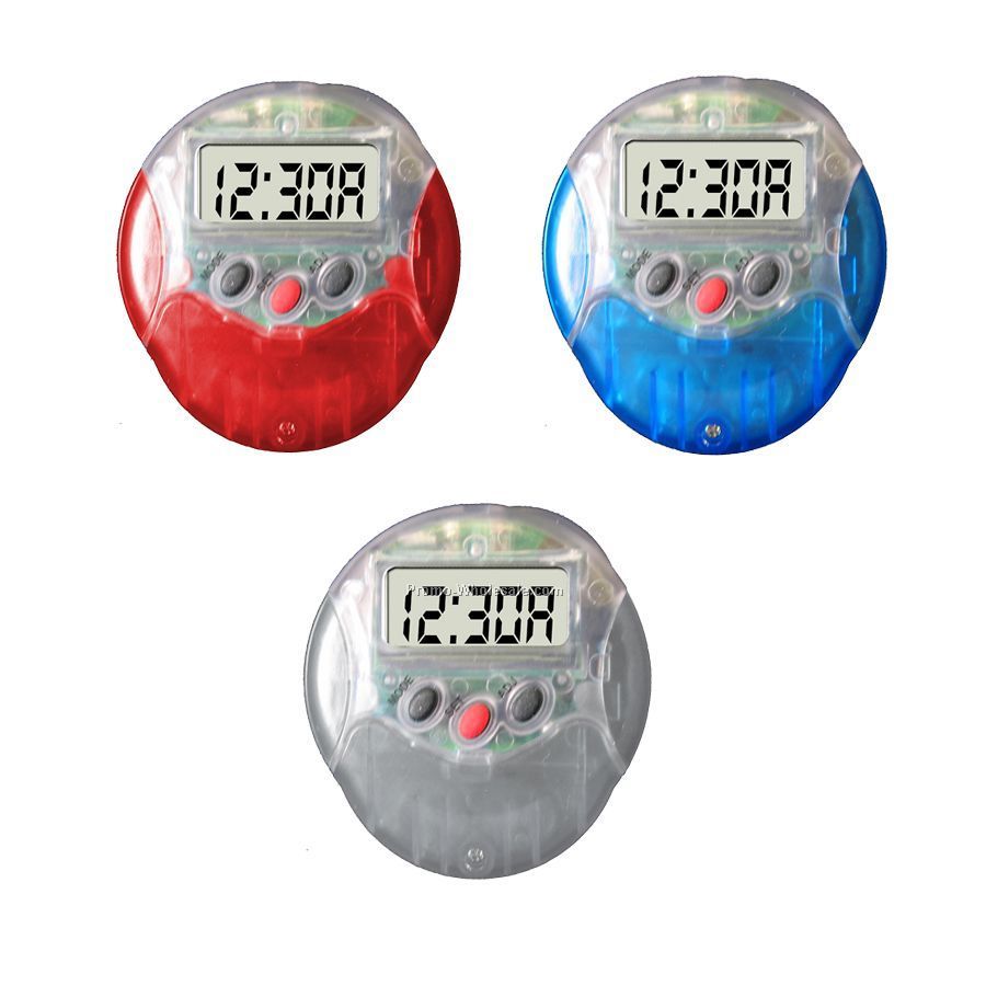 2"x2" Pedometer W/ Big Digit Display