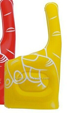23" Inflatable #1 Cheering Hand