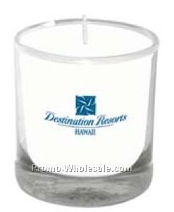 3"x3-3/4" Glass Soy Candle