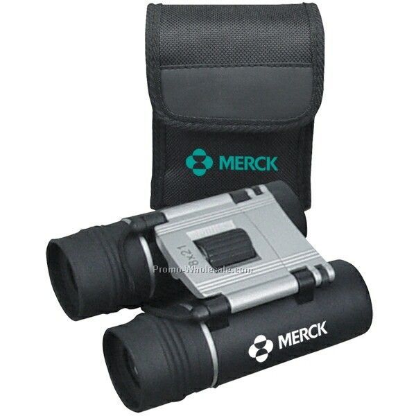 3"x4"x1-3/4" Binoculars (Imprinted)