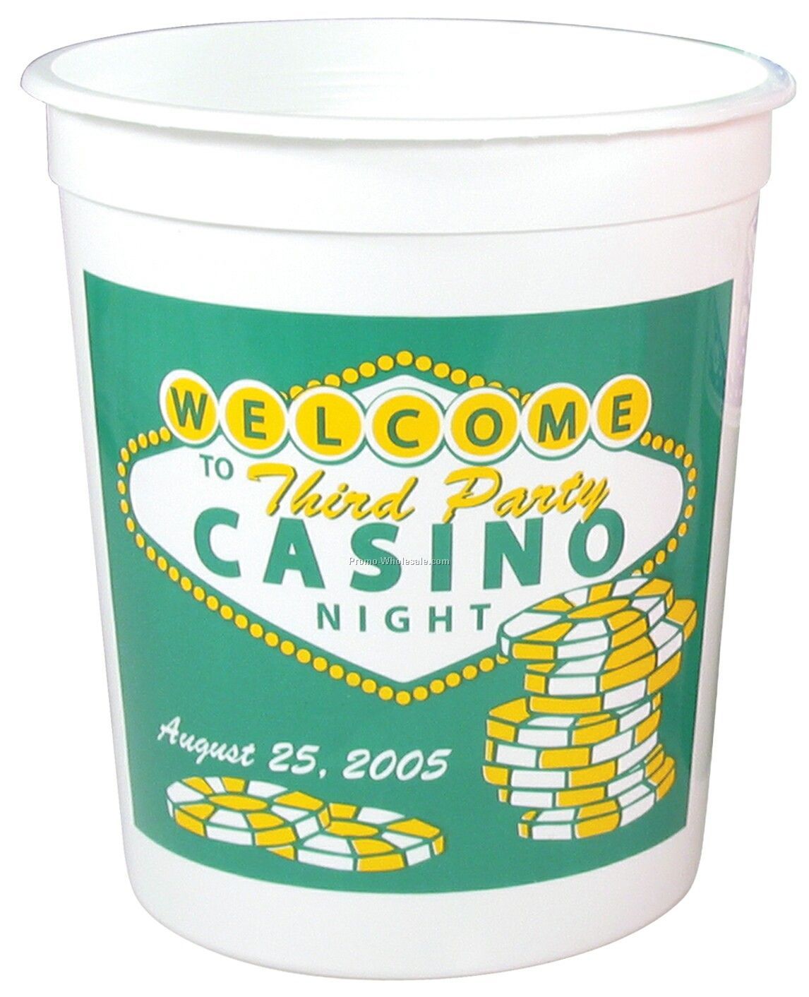 32 Oz. Casino Cup (Offset)