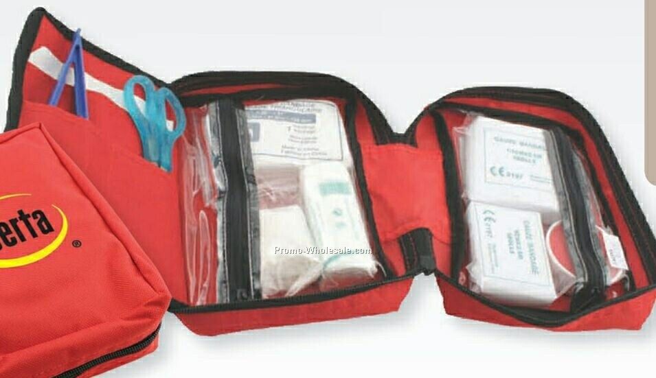 34 Piece First Aid Kit (Silkscreen)