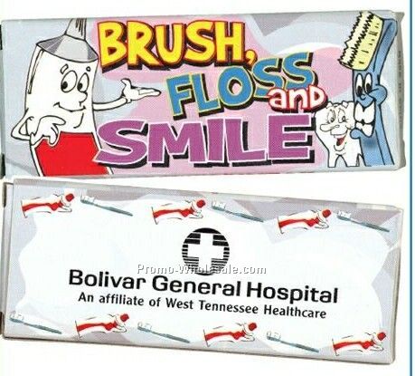 4 Pack Dental Theme Crayons (Blank)