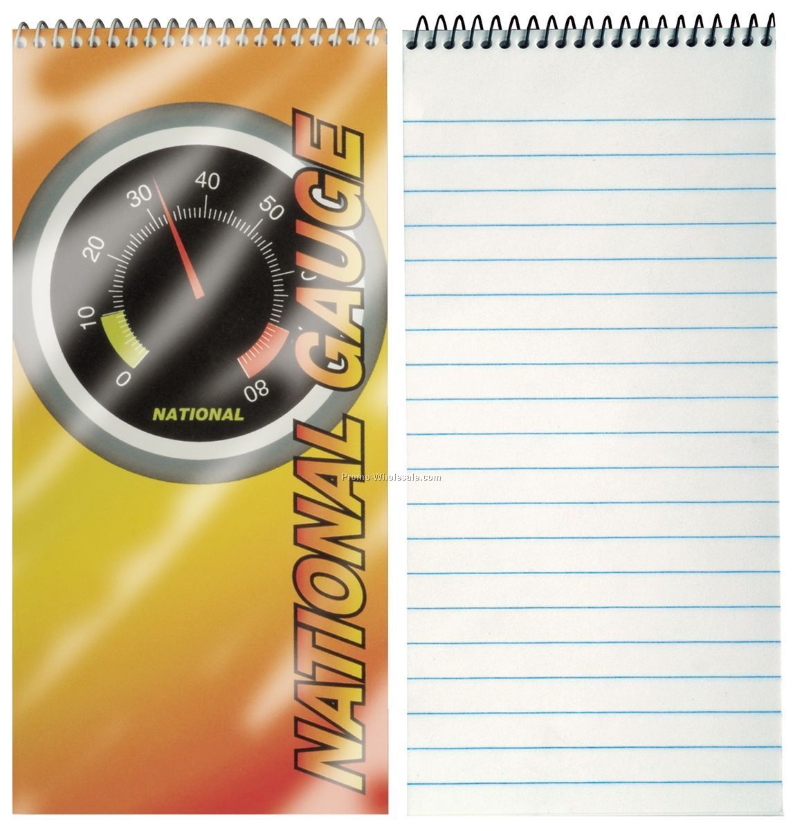 4"x8-3/8" Poly Reporter Notebook With 50 Sheet