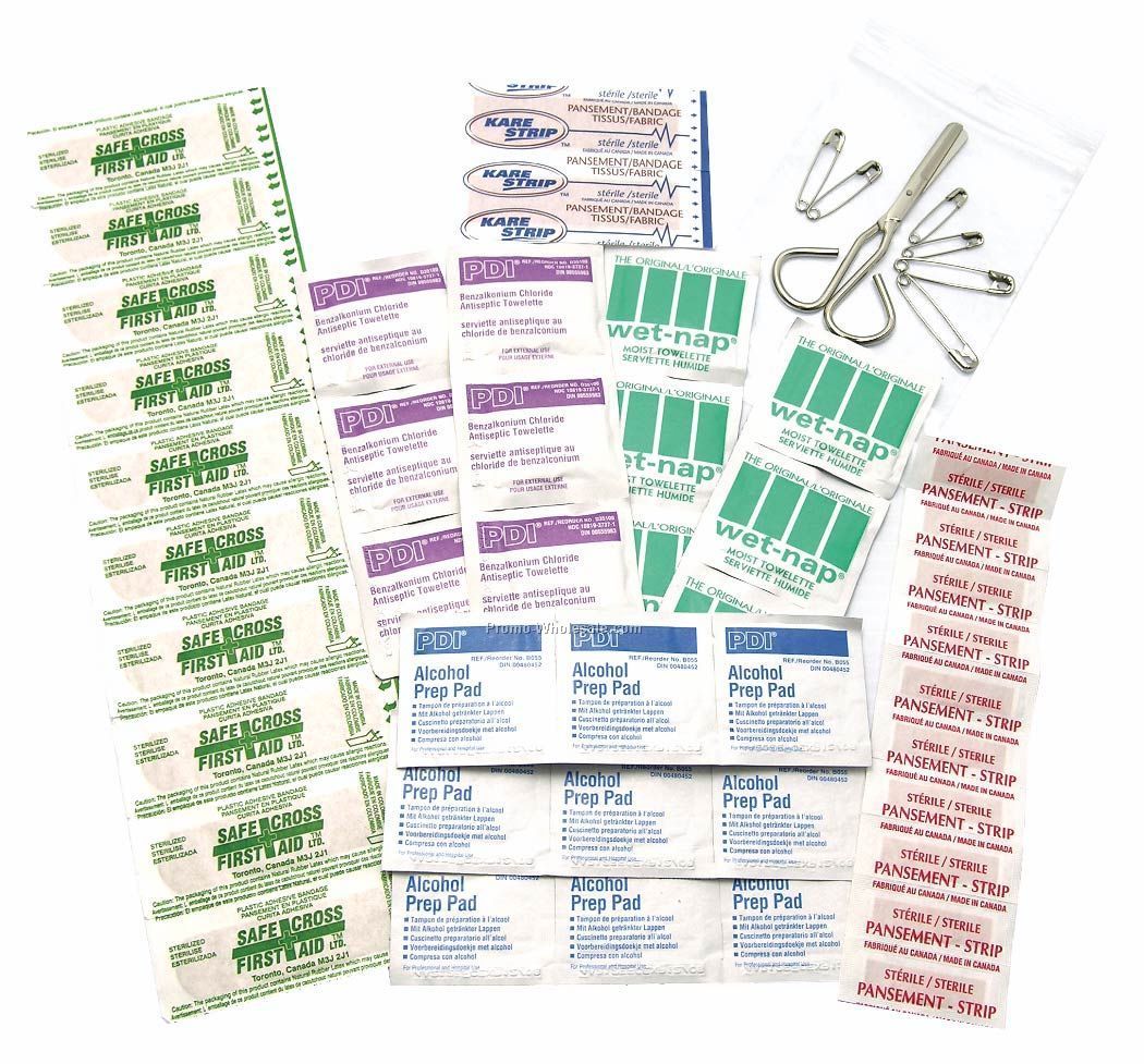 51 Piece First Aid Kit (Blank)