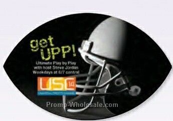 6"x9-1/2" Bic 1/4" Thick Firm Surface Stock Mouse Pad (Football)