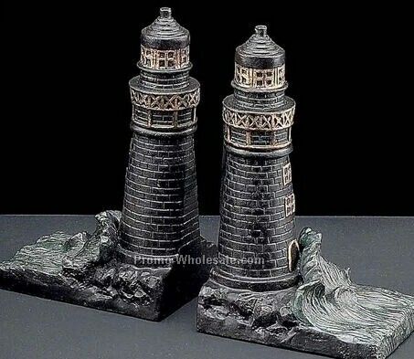 7-1/2" Lighthouse Bookend