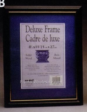 8-1/2"x11" Deluxe Document Frame (Black)