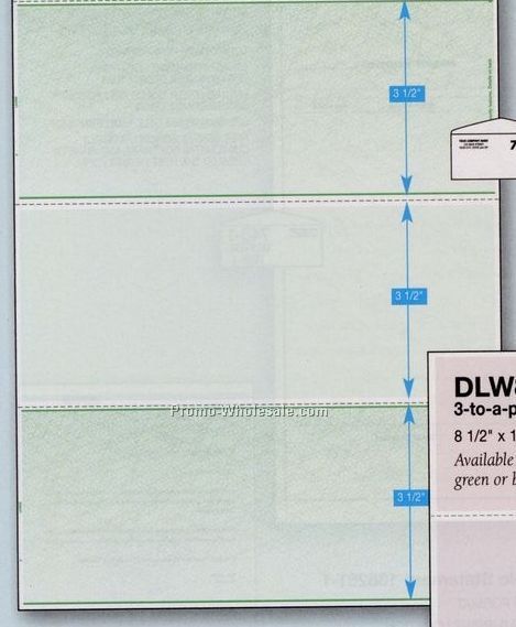 8-1/2"x14" Voucher Check