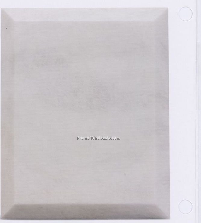 8"x10"x7/8" White Plaque - Medium-large