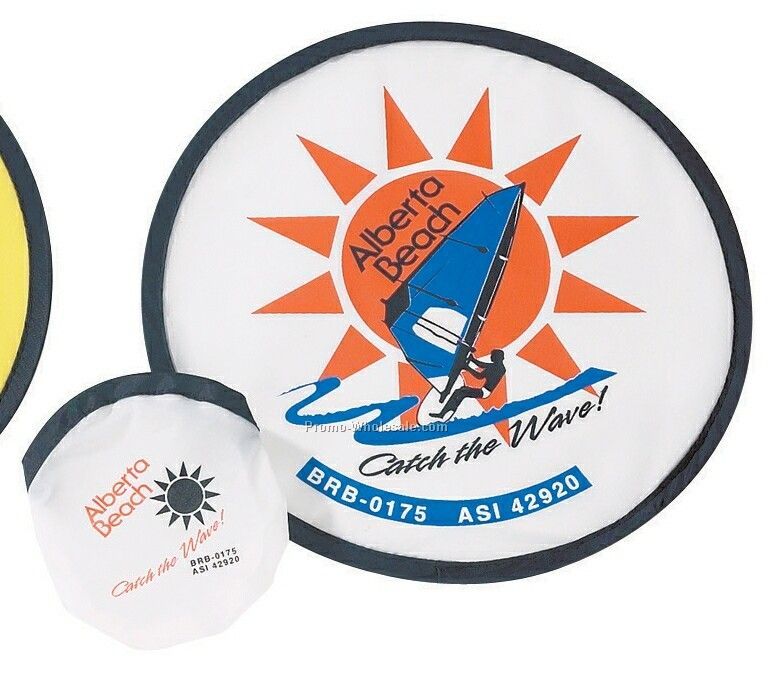 9" Nylon Foldable Flyer Disc