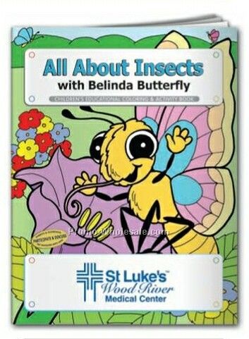 All About Insects With Belinda Butterfly Coloring Book (Action Pak)