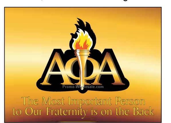 Alpha Phi Alpha Fraternity Mascot Photo Hand Mirror (2-1/2"x3-1/2")