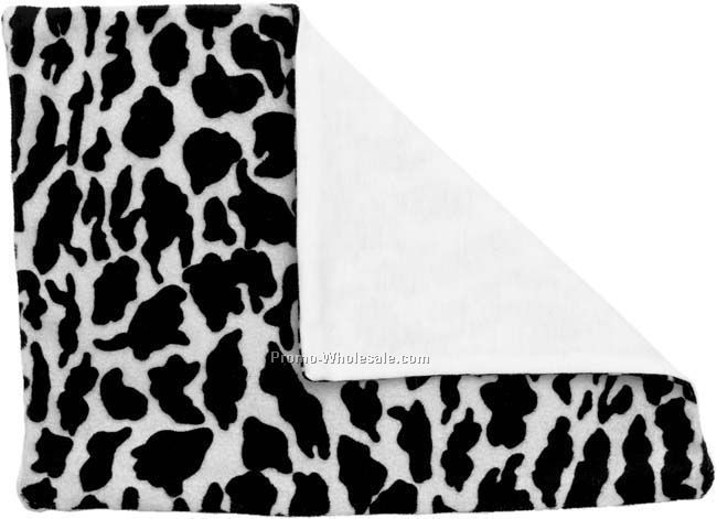 Animal Print Decor Pillow - Cow