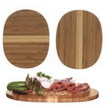 Bamboo Serving Plates - 2 Pack