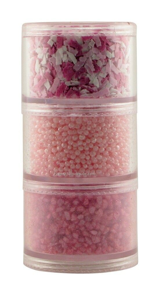 Bath Stacking Jars - Purple/Lavender Scent