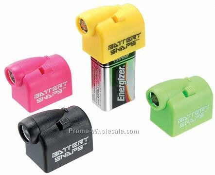 Battery Snaps Instant Flashlight