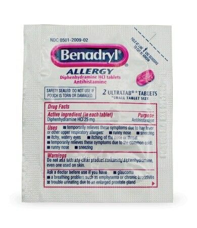 Branded Otc Products - Other (Benadryl Complete Individual Packet)