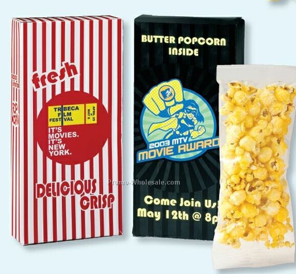 Butter Popcorn Box